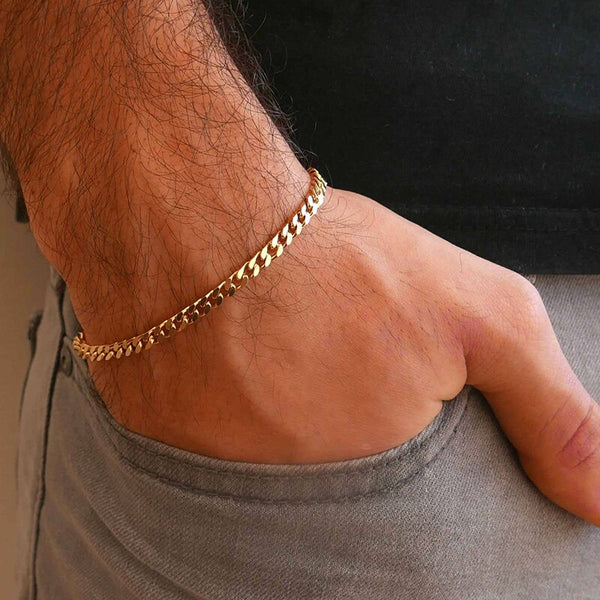 Stainless Steel Cuban Bracelet