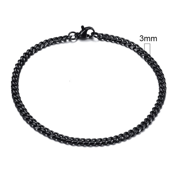 Stainless Steel Cuban Bracelet