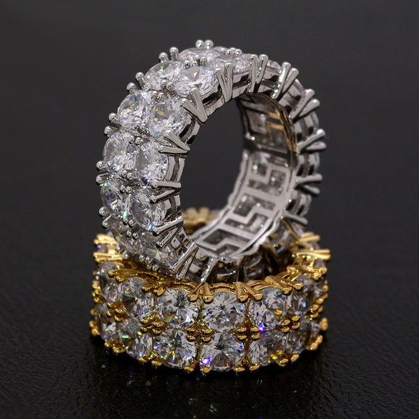 Double Iced Ring