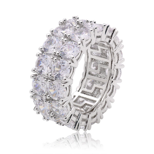 Double Iced Ring