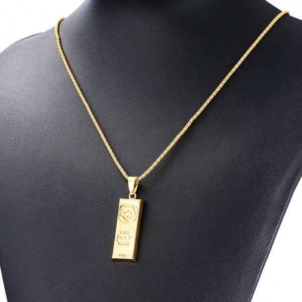 Gold Bullion Pendant