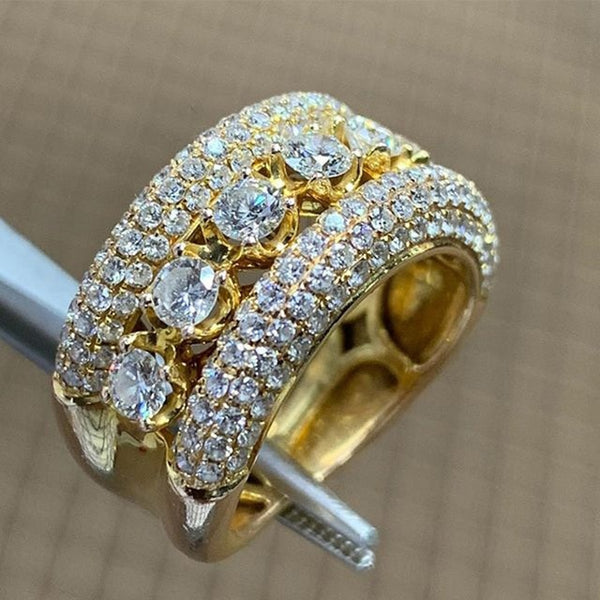 Star Studded Ring