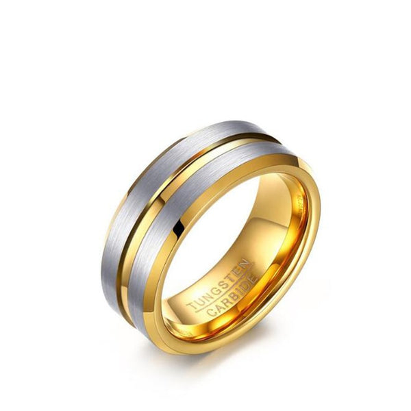 Silver & Gold Two-tone Ring