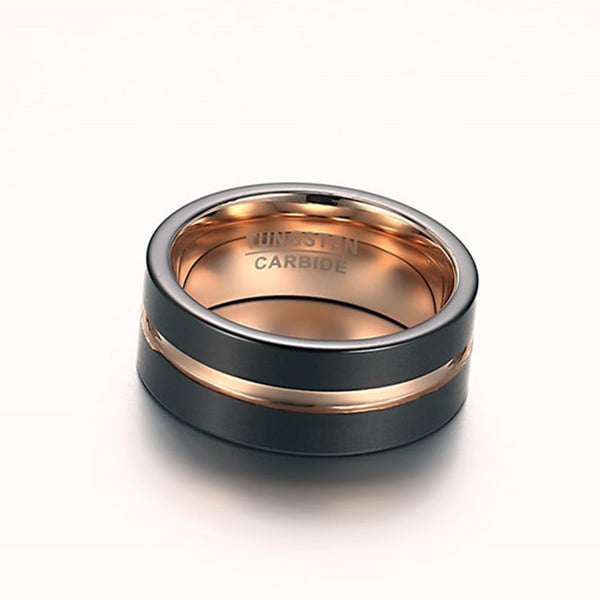 Black & Gold Two-tone Ring
